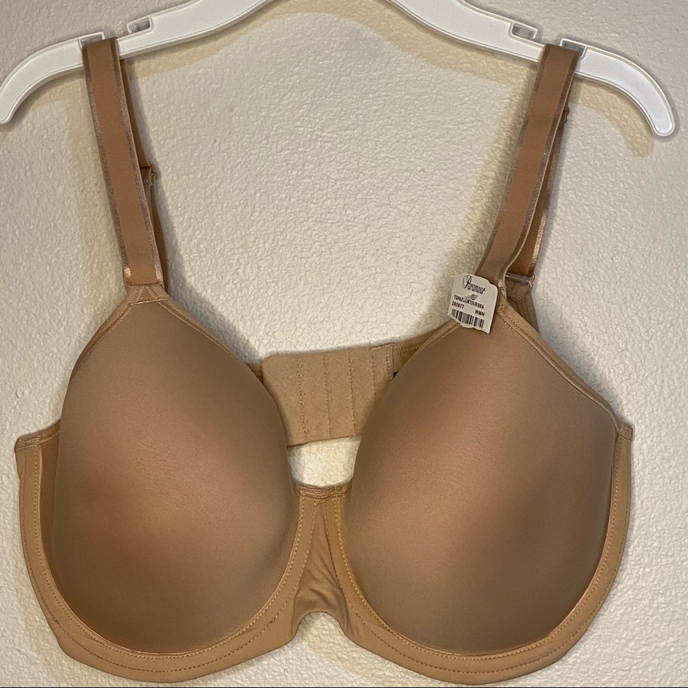 Paramour Bra For Women Size 38DD Color Tan